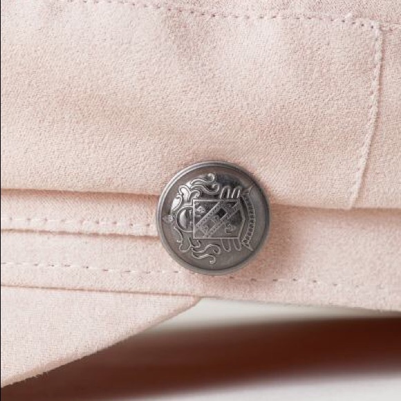 Pale Pink Captains Hat - Picture 2 of 2